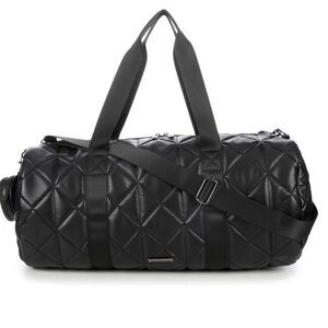 ✨🖤Madden Girl Black Quilted Weekender Duffel Bag🖤✨Like Newer Condition